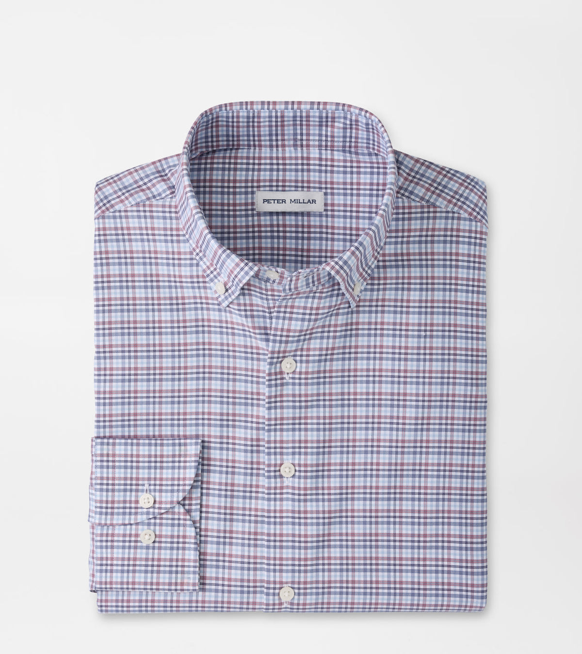 Wayne Performance Twill Sport Shirt - Blue Fresca