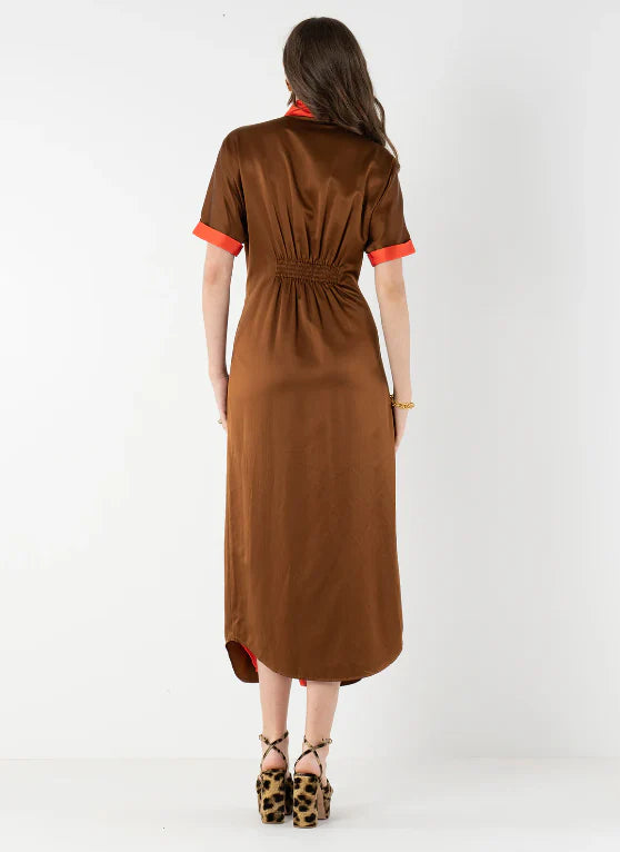 Georgia Dress-Mocha