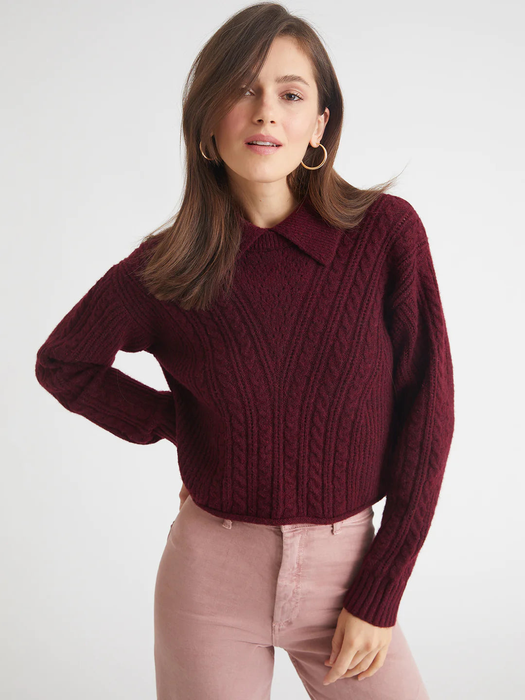Alecia Polo Sweater