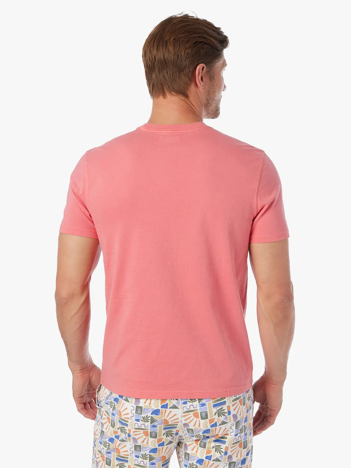 Saltaire Tee - Coral