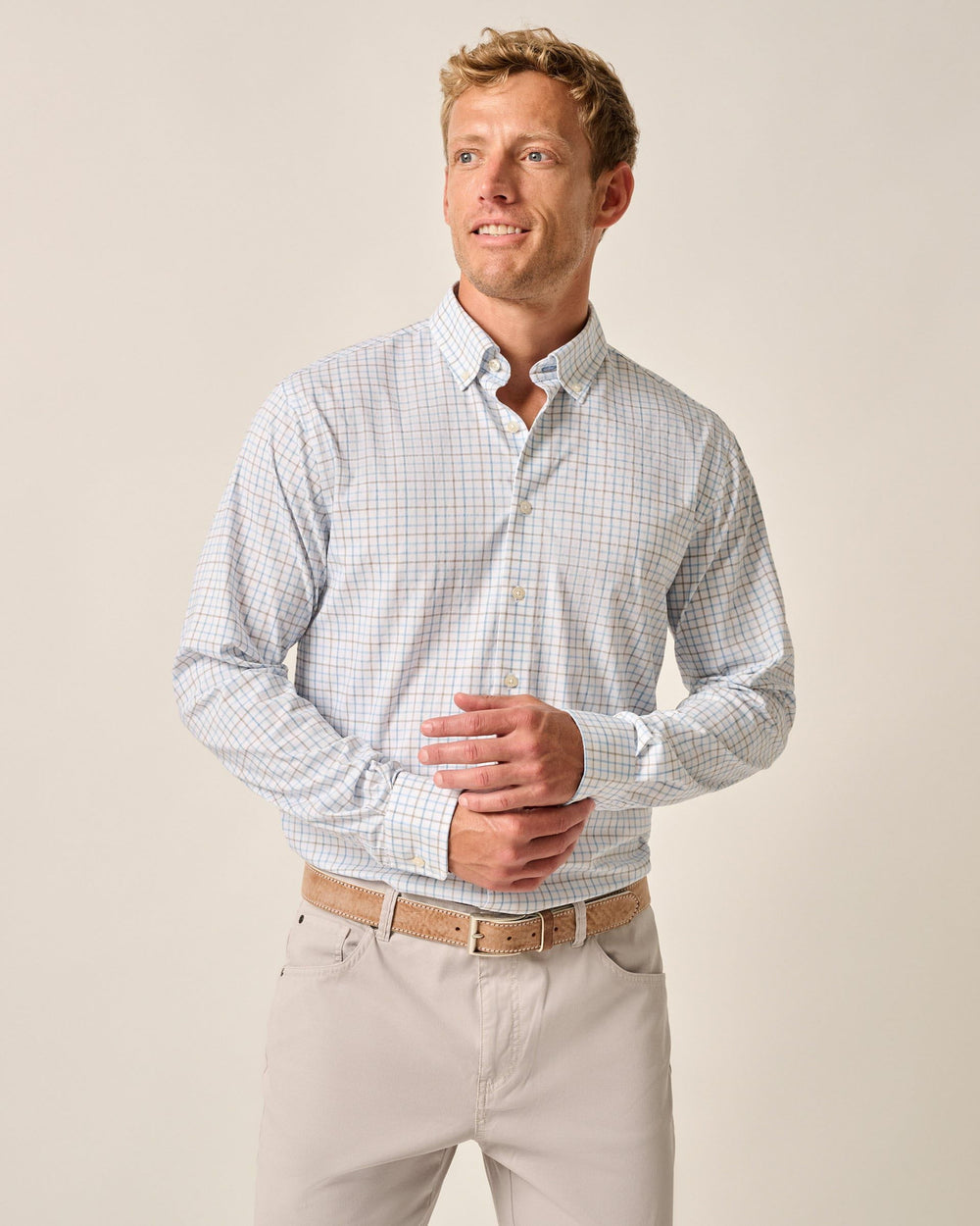 Paddock Everyday Performance Button Down - Malibu