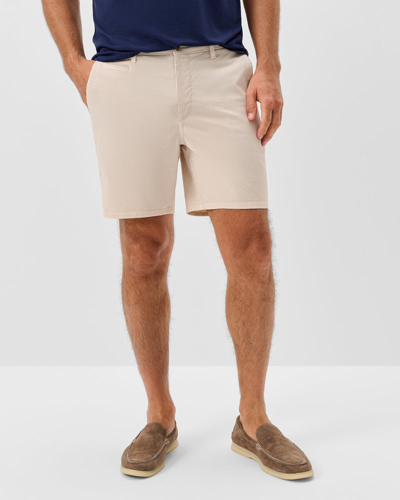 Nassau 7” Cotton Blend Short - Stone