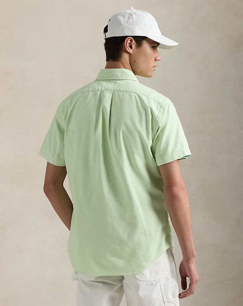 Mineral Dyed Short Sleeve - Leaf