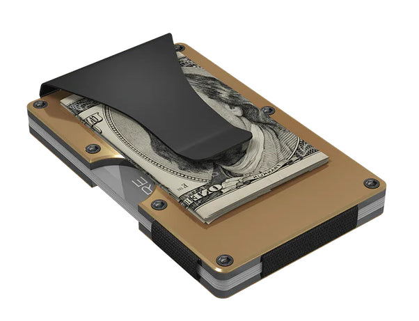 Gold Aluminum Money Clip