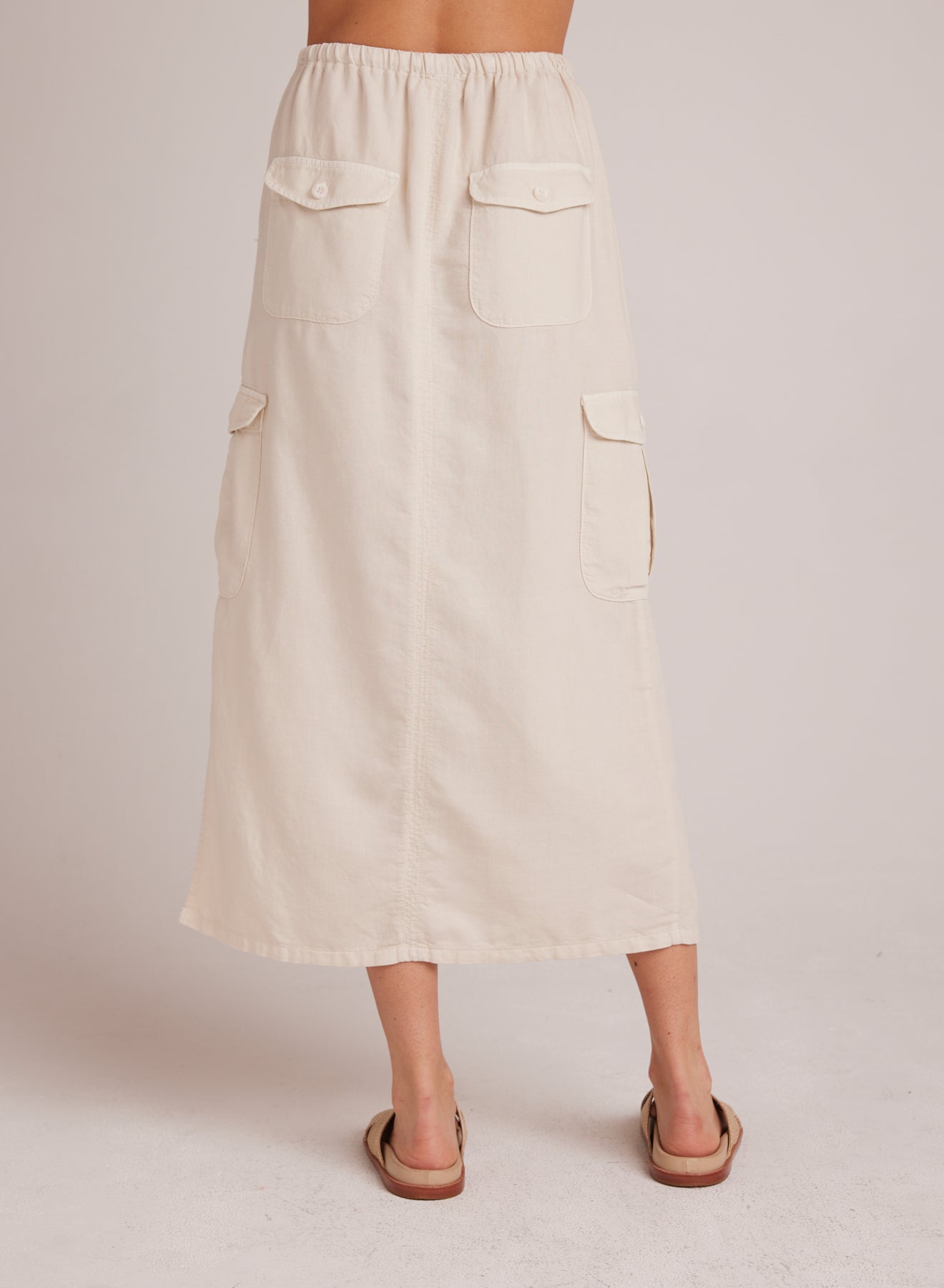 Bellow Pocket Cargo Skirt