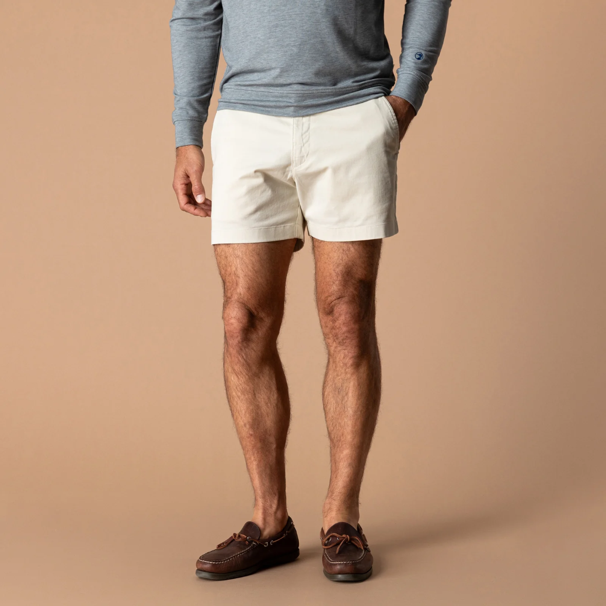 Gold School Chino Short 5β - Stone