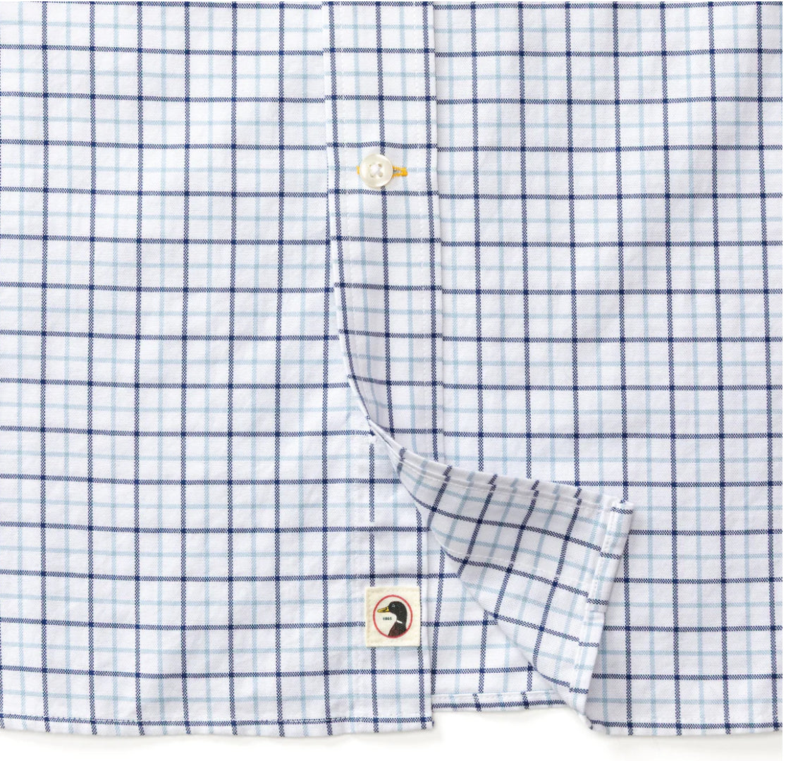 Cotton Oxford Sport Shirt - Glacier Blue