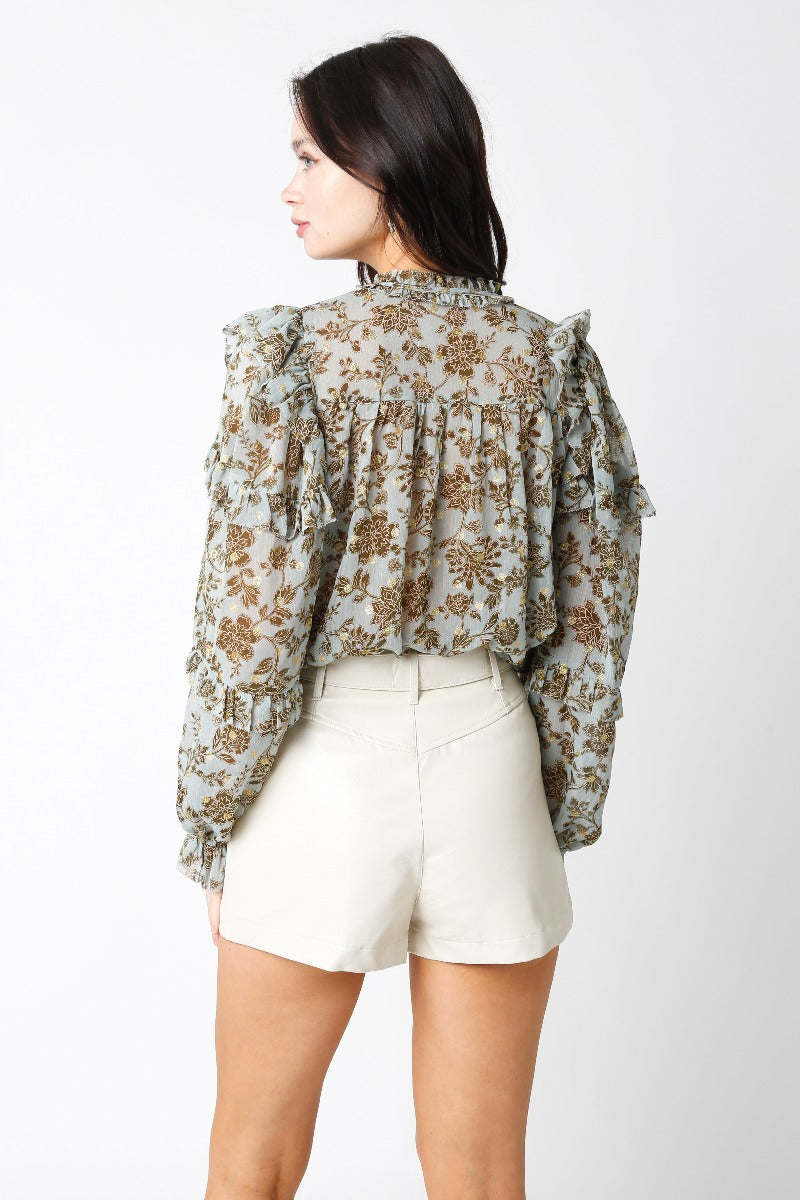 Ecru Vegan Front Pocket Short