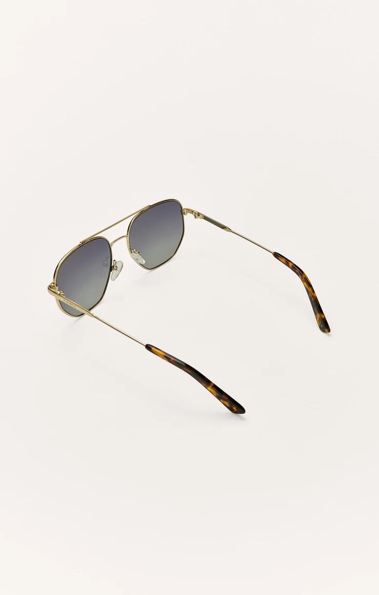 Highway Polarized Sunglasses - Tortoise Gold Gradient