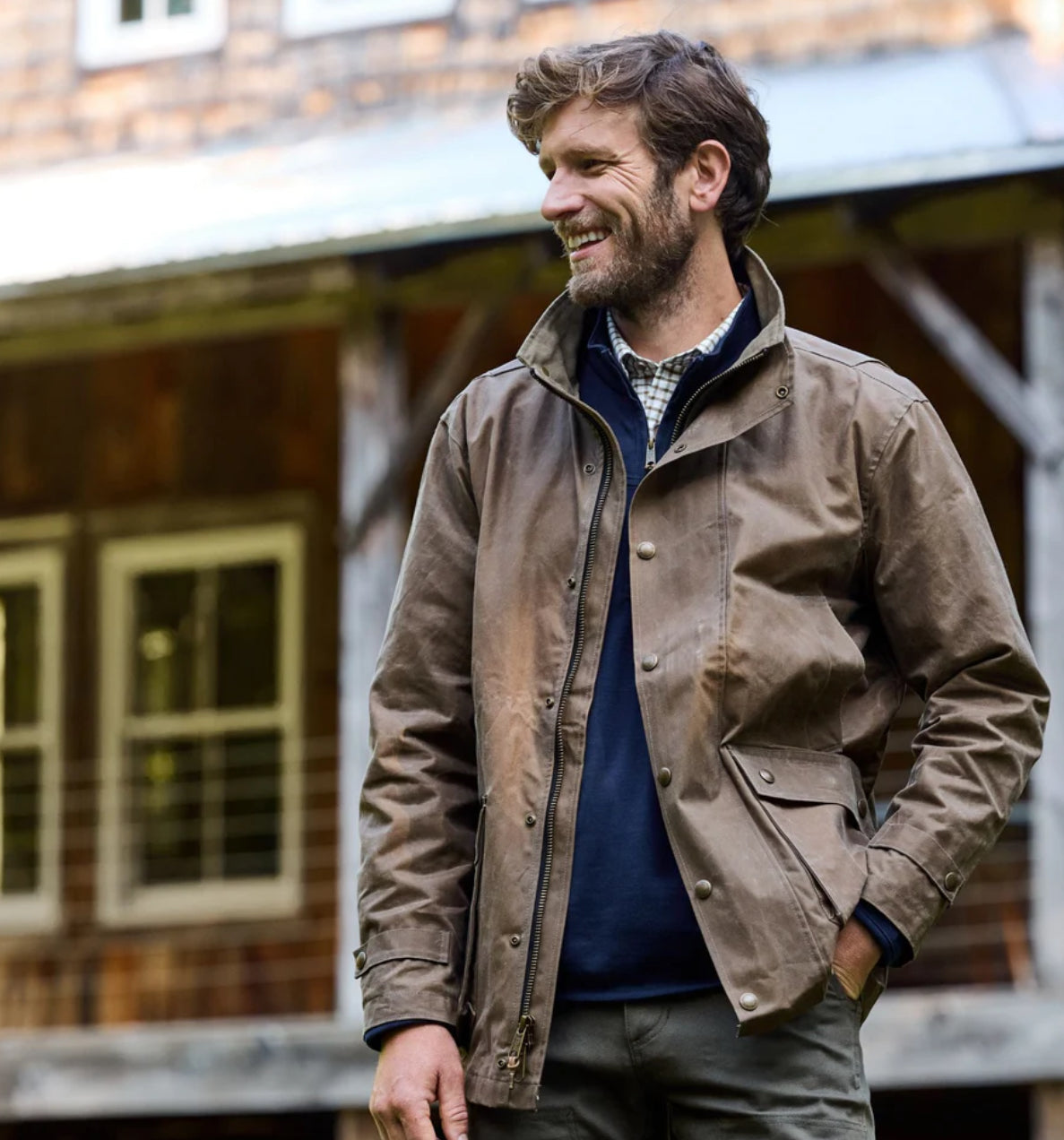 Tensaw Jacket - Rye Brown