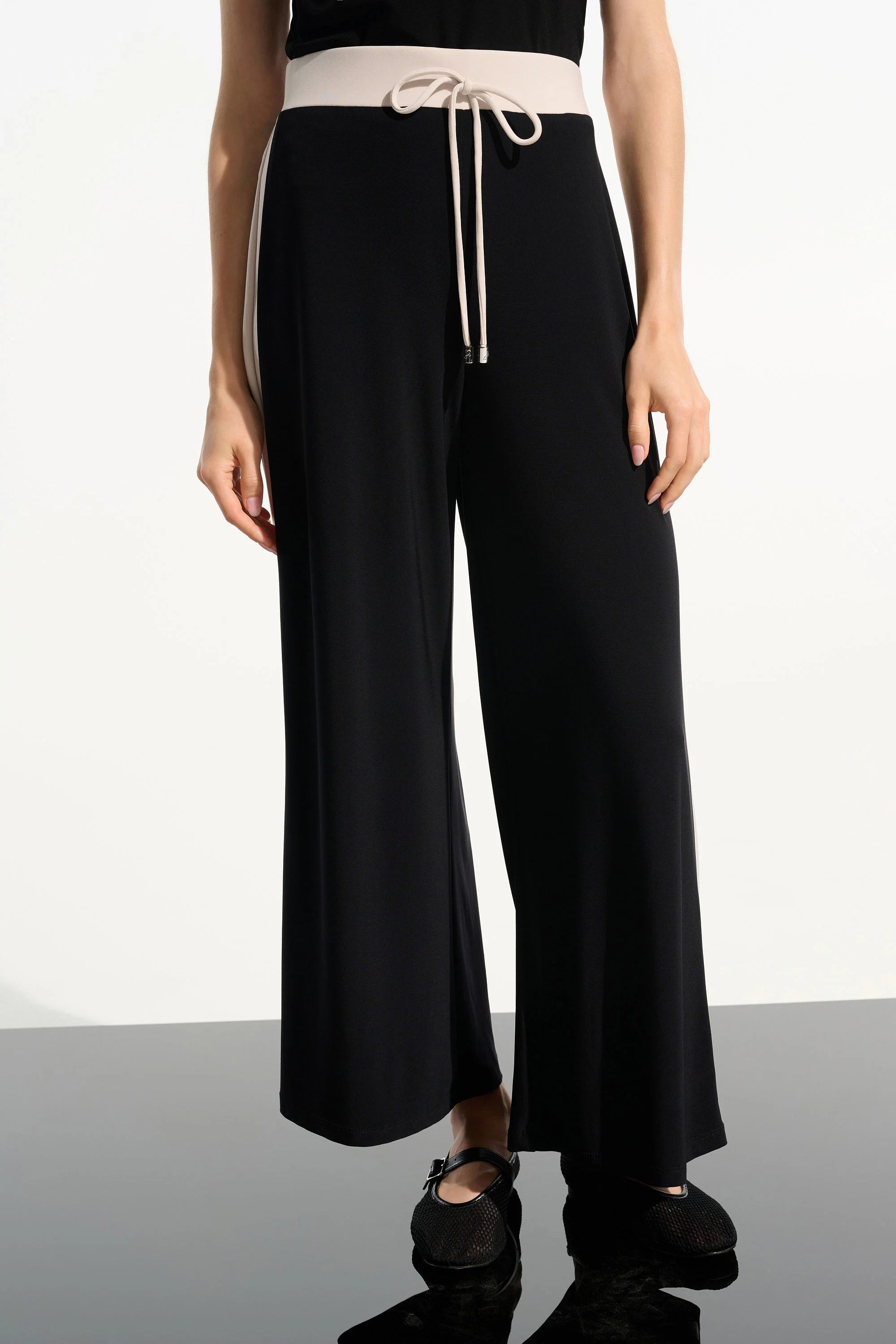 Silky Knit Colorblock Pant by Joseph Ribkoff