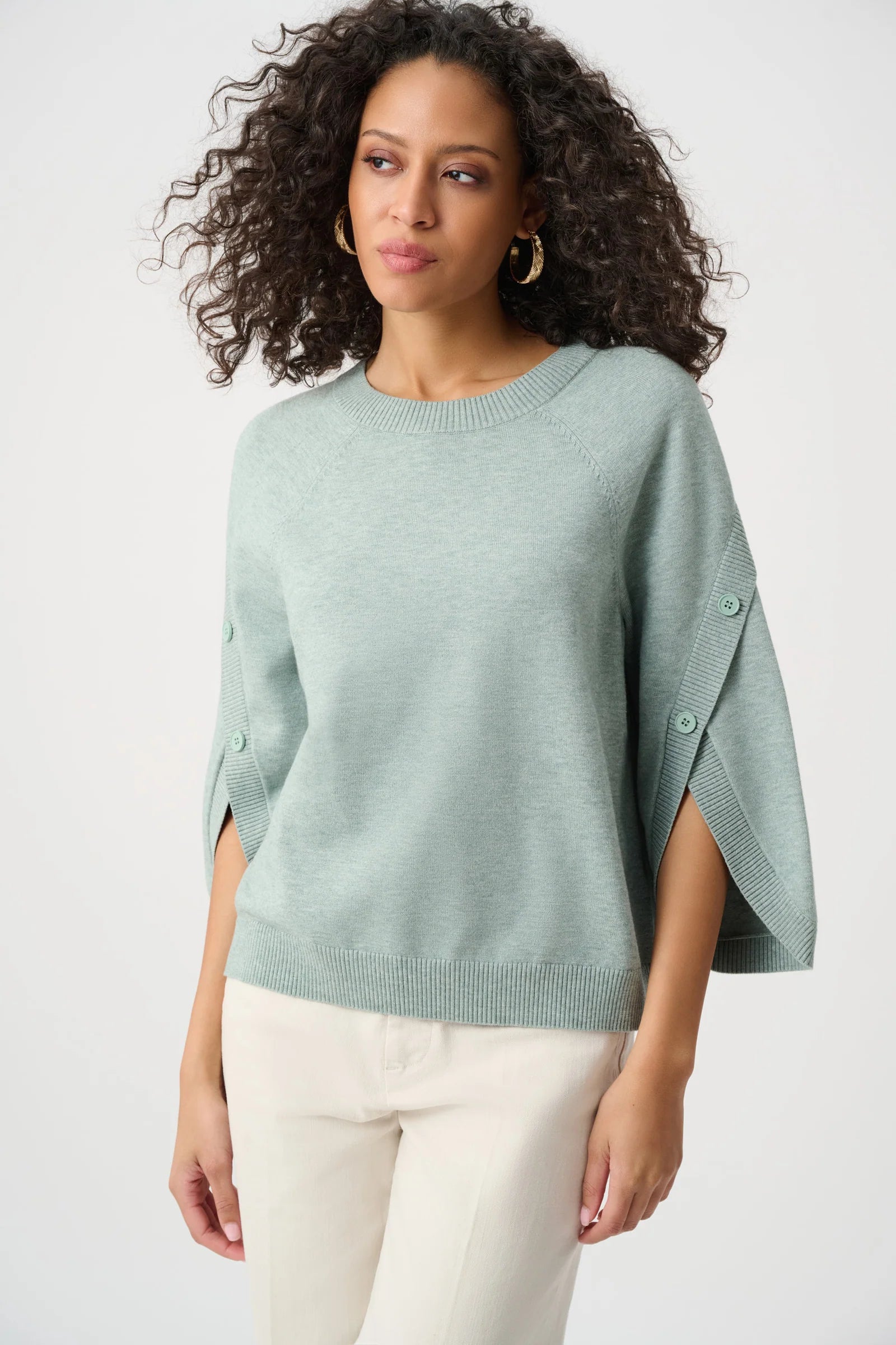 Mint Tulip Sweater