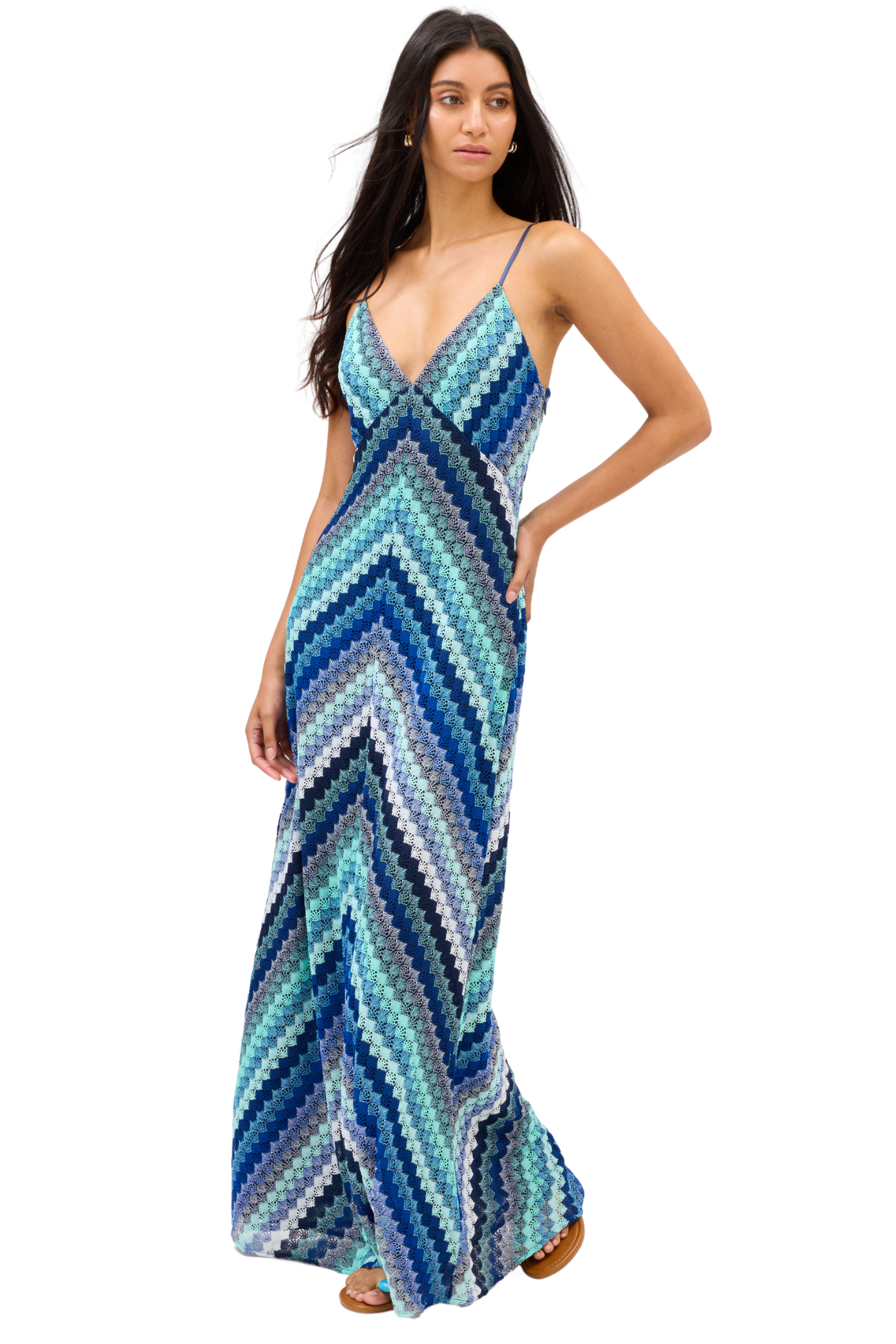 Nellie Dress - Mint Multi