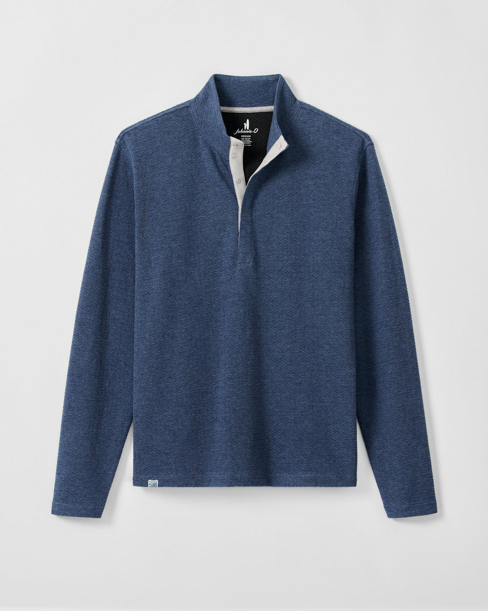Ransel Hidden Snap Pullover - Navy
