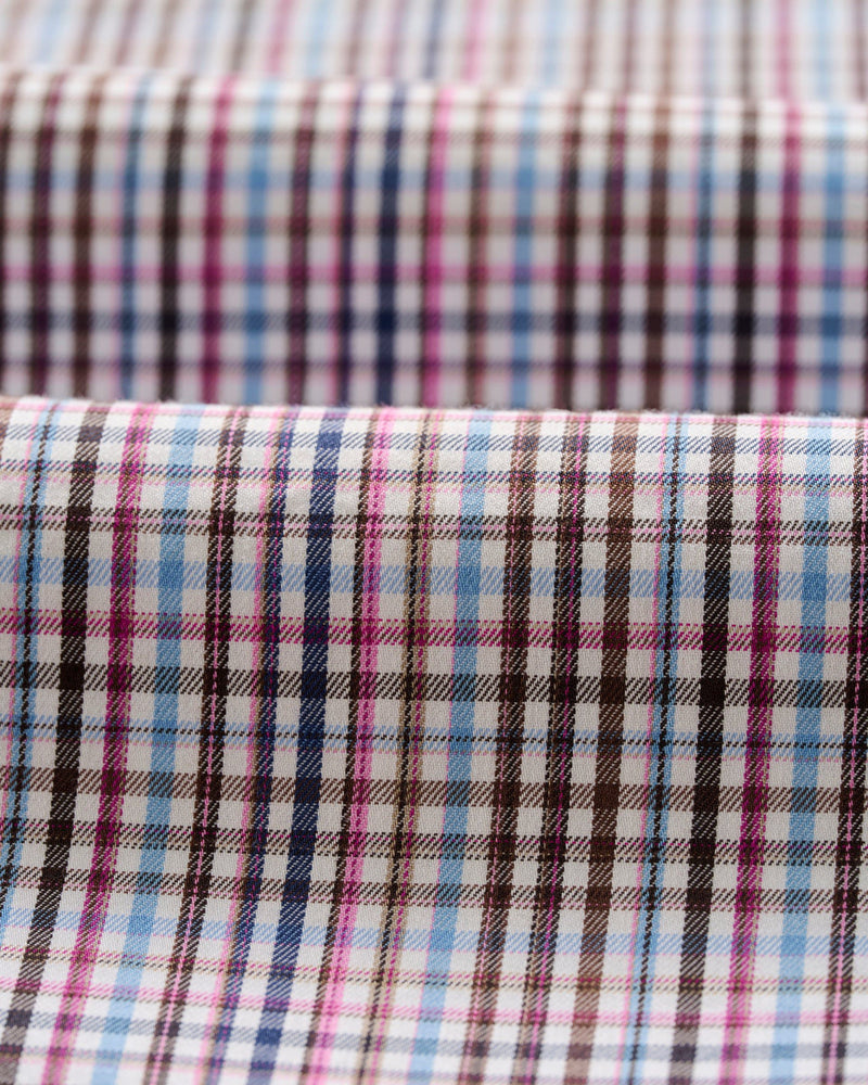 Adelson Natural Performance Button Down - Coffee