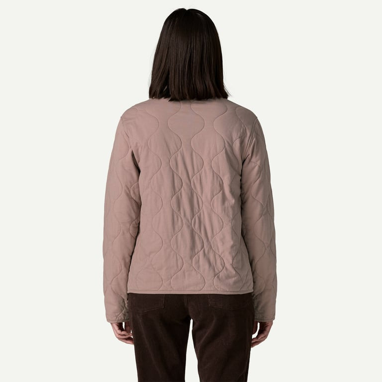 Daily Quilted Snap Pullover - Mauve