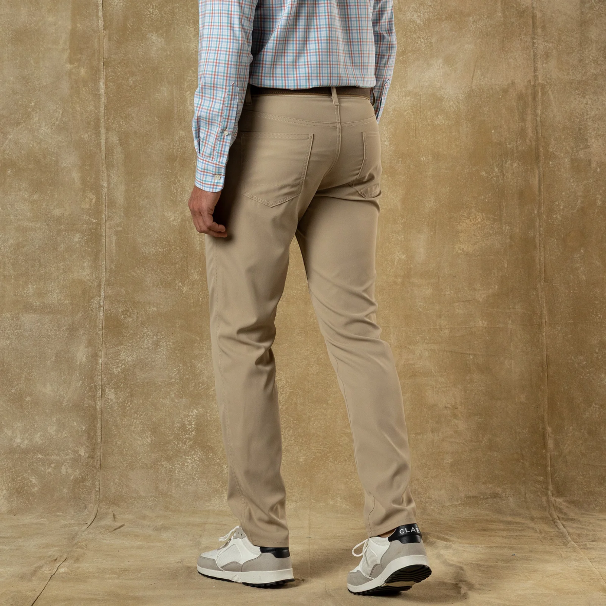 Long Drive Performance Five Pocket - Khaki
