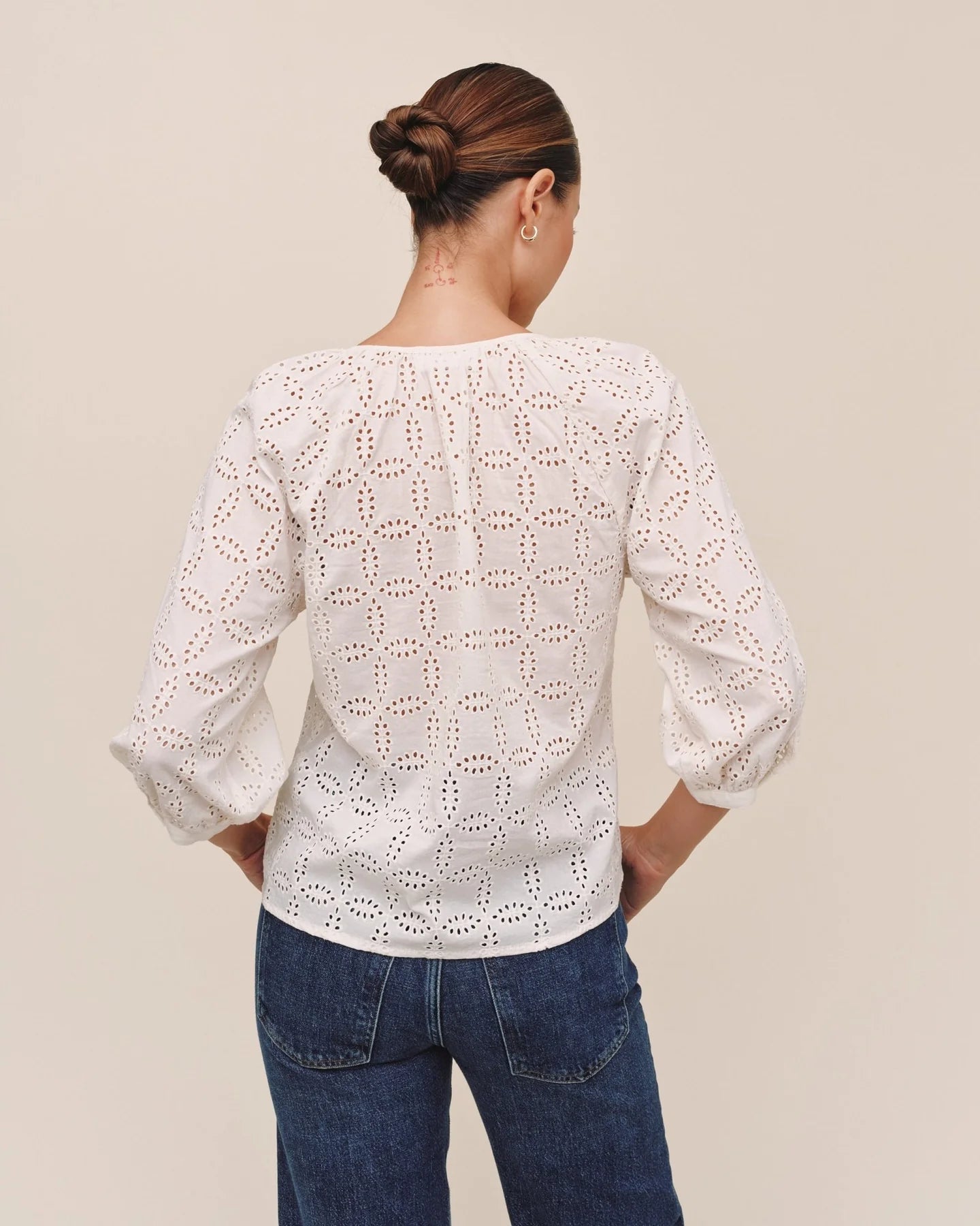 Chelsie Embroidered Pullover