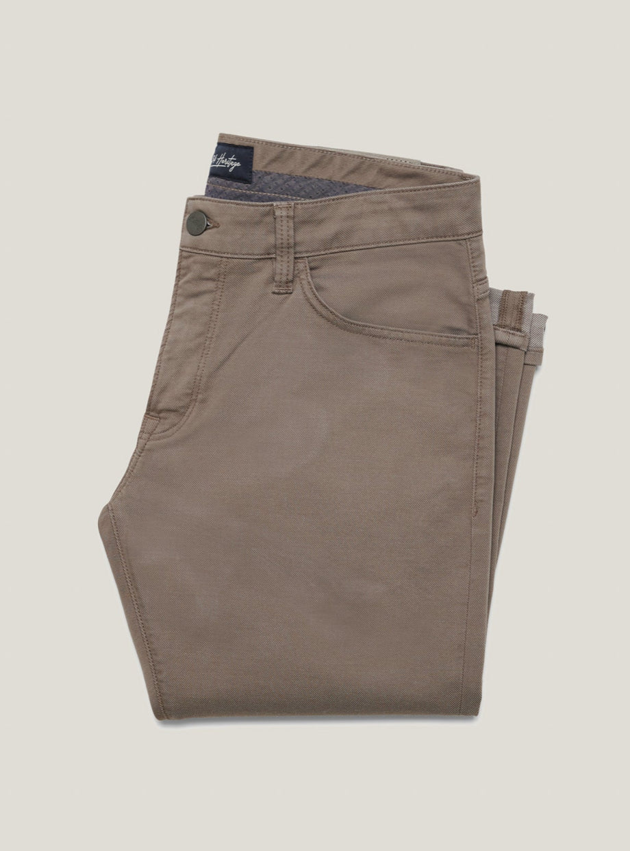 Charisma Relaxed Fit Coolmax Pants - Taupe