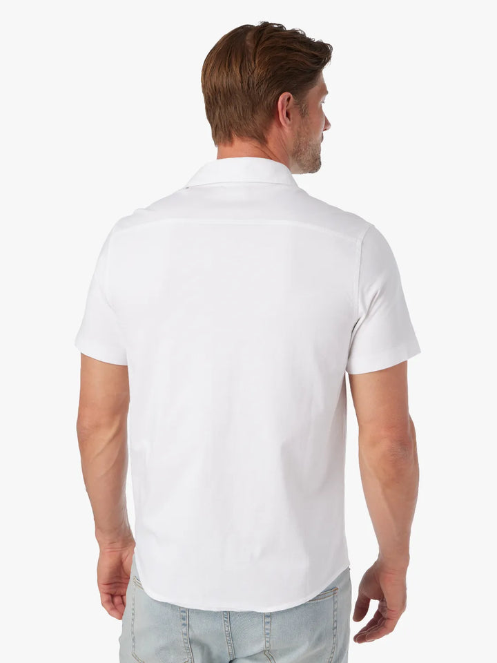 Saltaire Short Sleeve - White