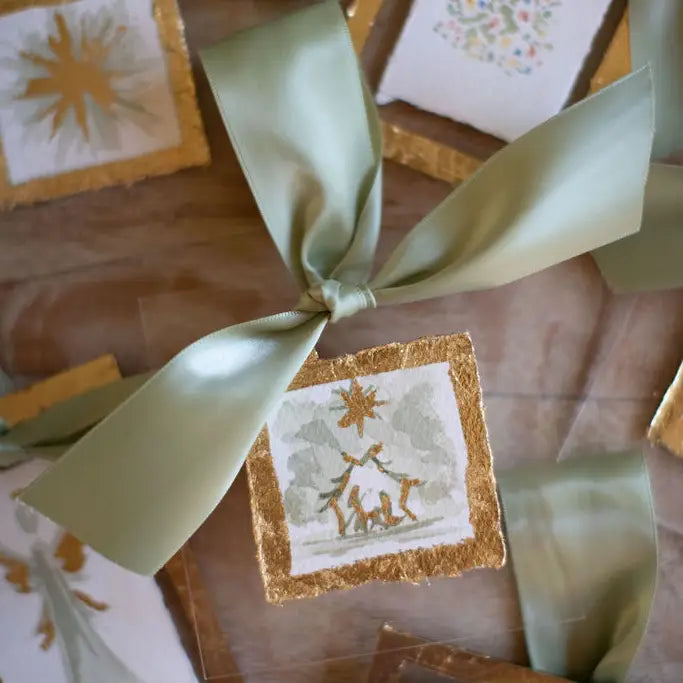 Porter Rivers Hand Painted Watercolor Ornaments