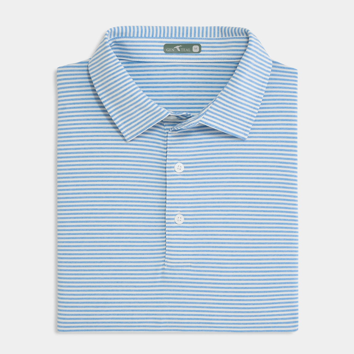 Bates Performance Polo - Blissful Blue