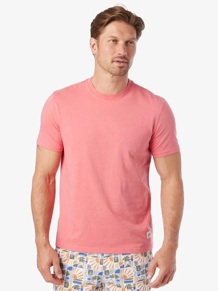 Saltaire Tee - Coral