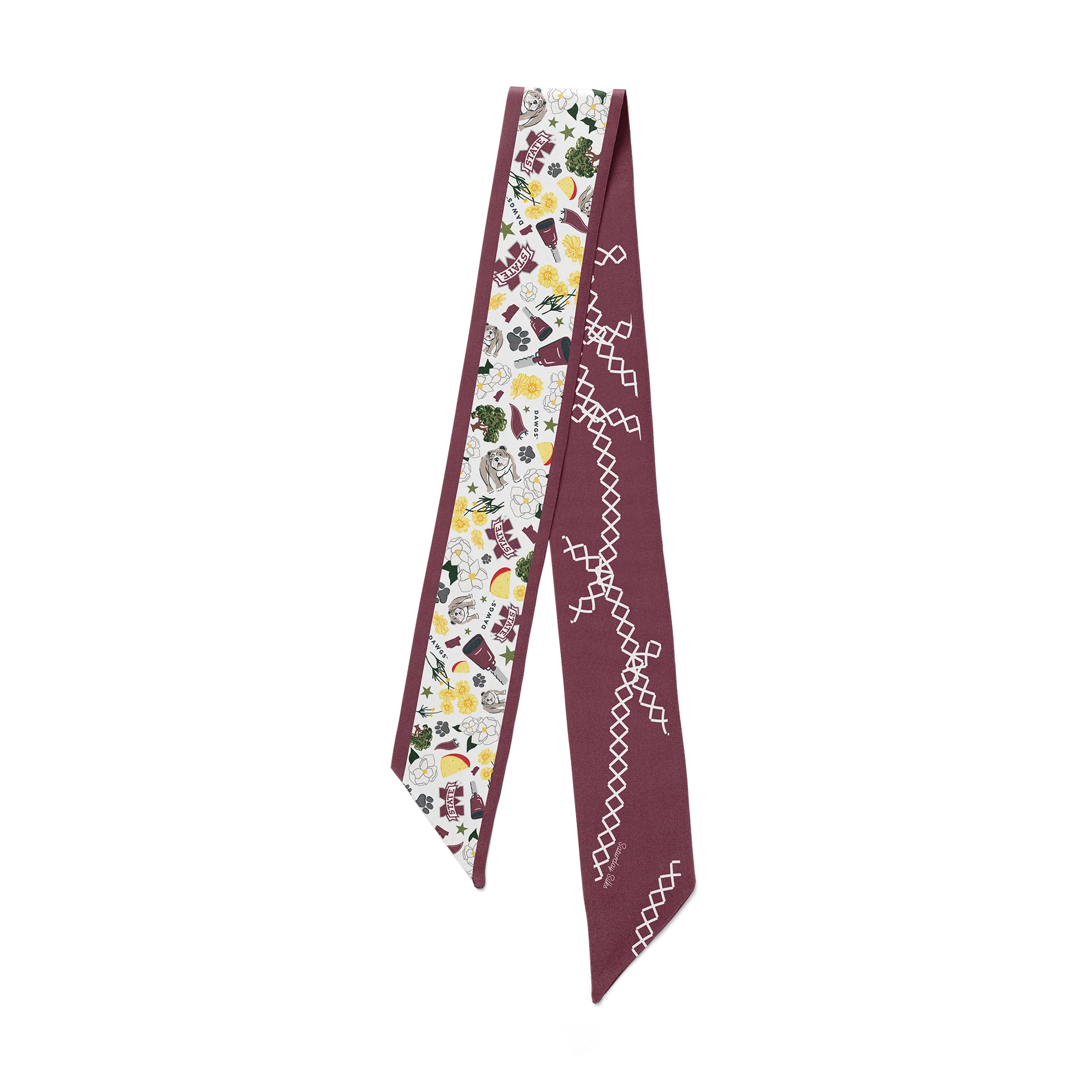 Mississippi State Bulldogs Skinny Scarf