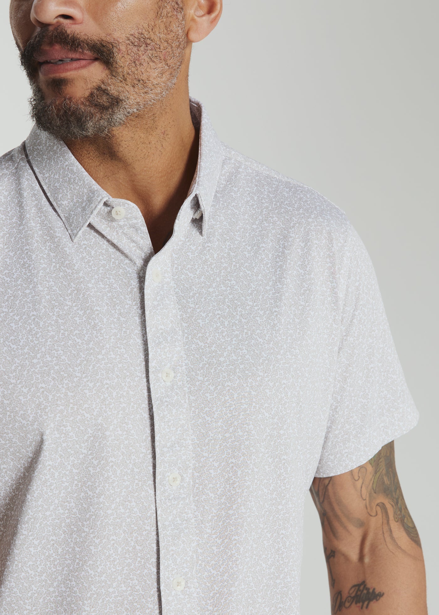 Dorian Short Sleeve Shirt - Sand
