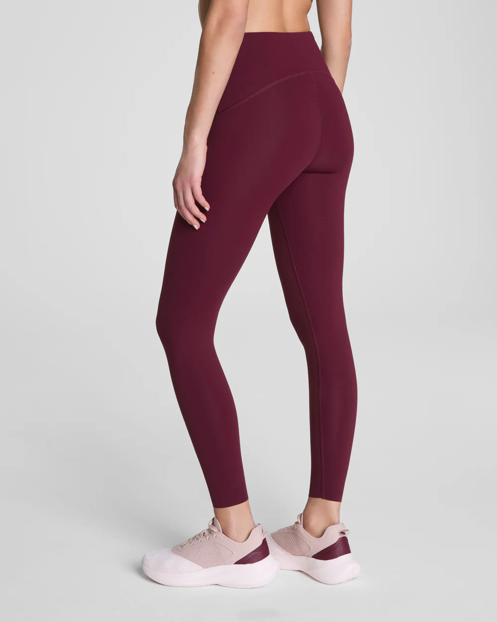 SPANX 7/8" Leggings-Plum Berry
