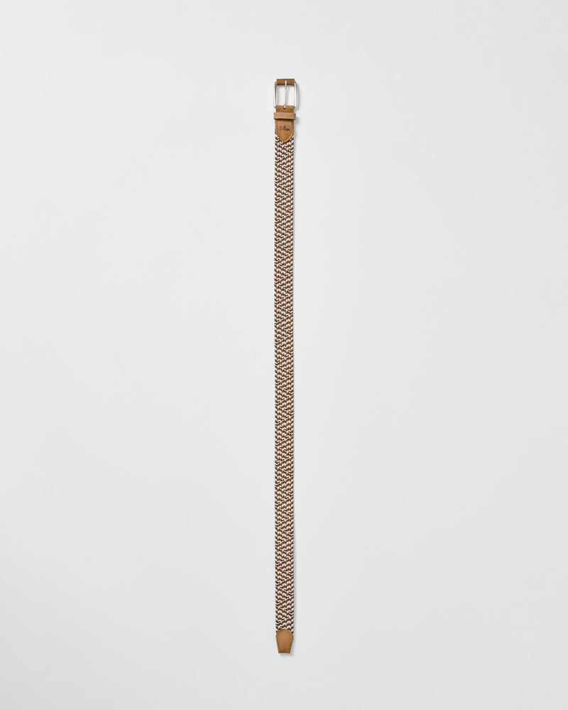 Cotton Stretch Belt - Brown
