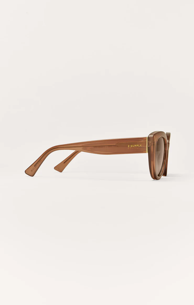 Z Supply Golden Hour Polarized Sunglasses - Taupe Gradient