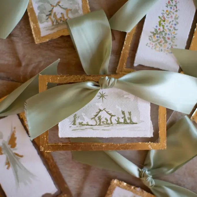 Porter Rivers Hand Painted Watercolor Ornaments