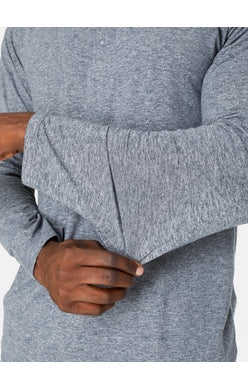 7 Daimonds Core LS Henley - DUSK BLUE