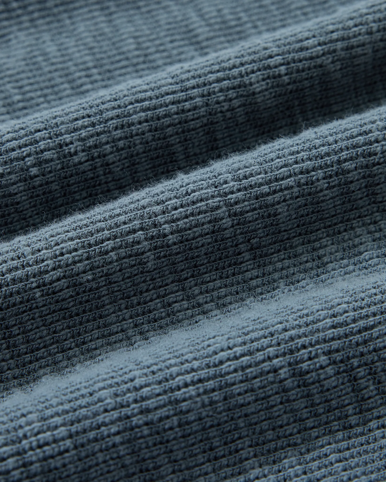 Clint Waffle Cotton Crew - Trooper