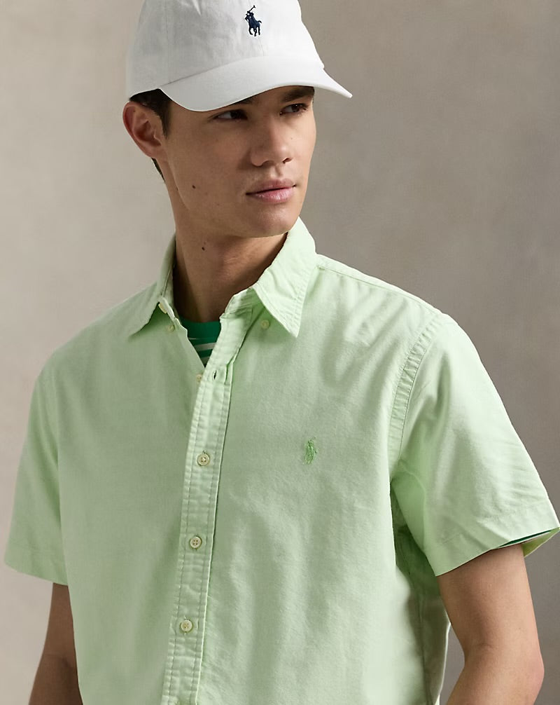 Mineral Dyed Short Sleeve - Leaf