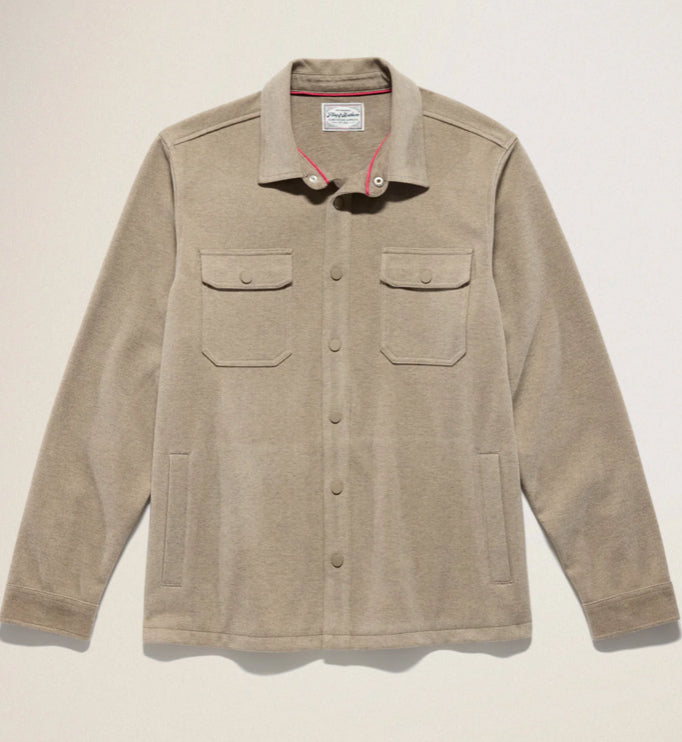 Hamlin Brushed Jacket - Oatmeal