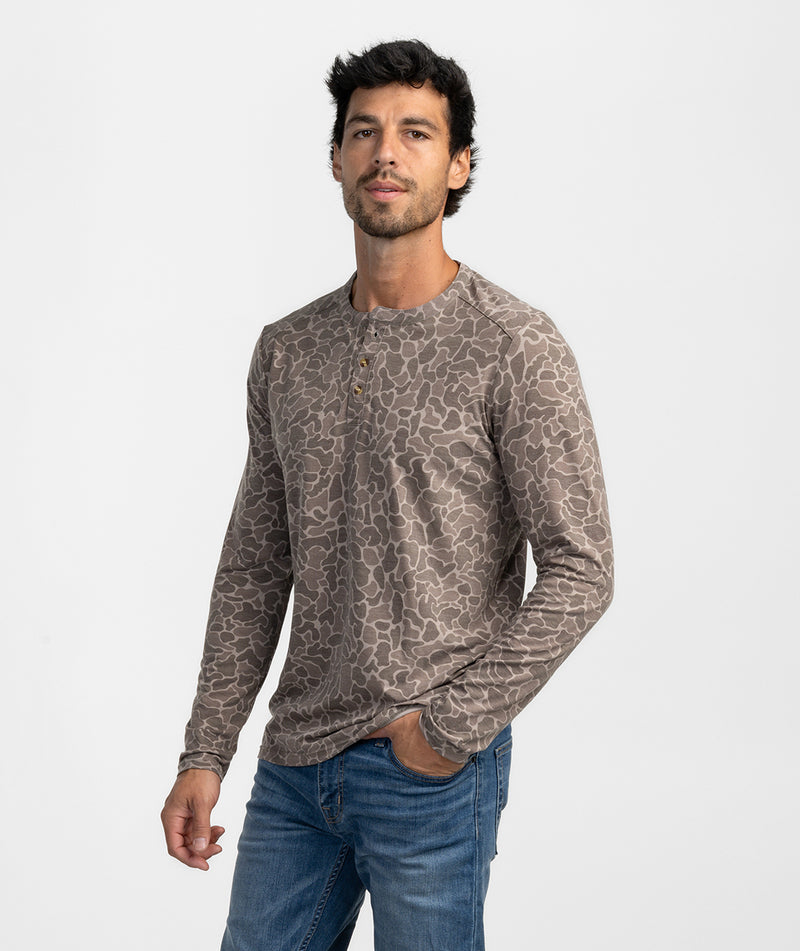 Max Comfort Henley LS - Ranger