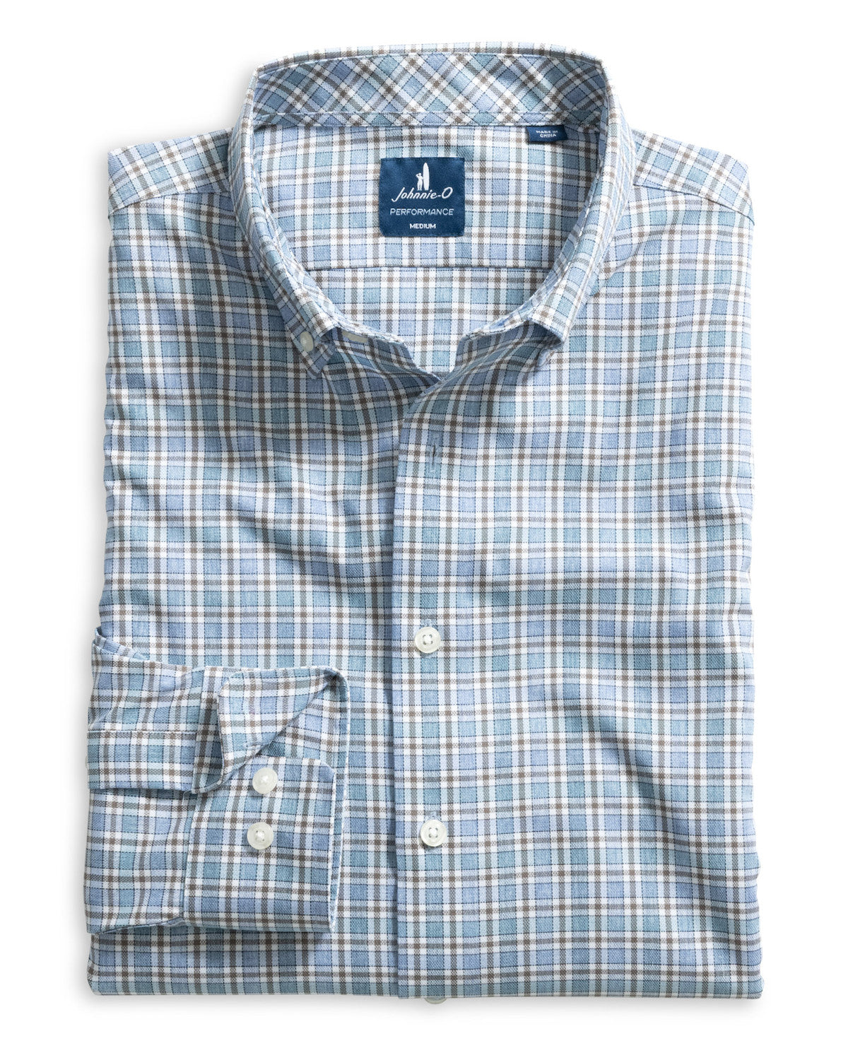 Brunswick Pane Shirt - Helios Blue