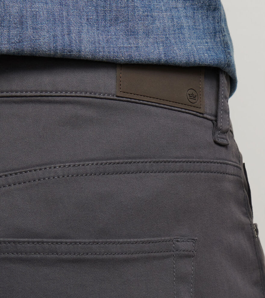 Signature Sateen Five Pocket Pant - Iridium