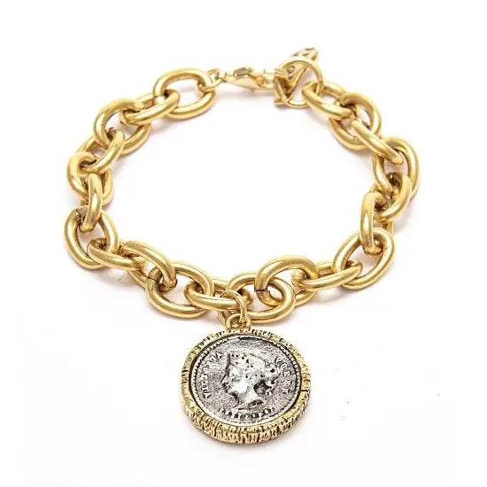 Diana Coin Bracelet