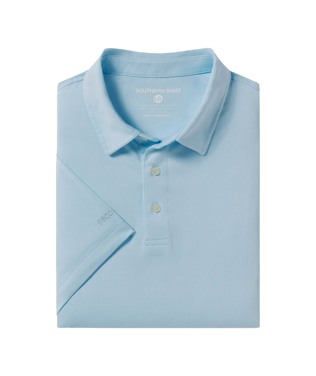 Grayton Heather Polo - Skyway