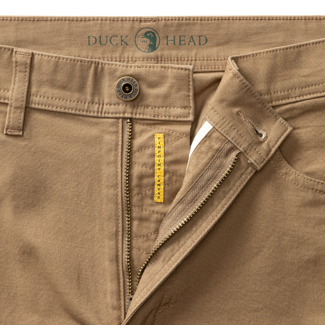 Pinpoint Canvas Five Pocket - Claystone
