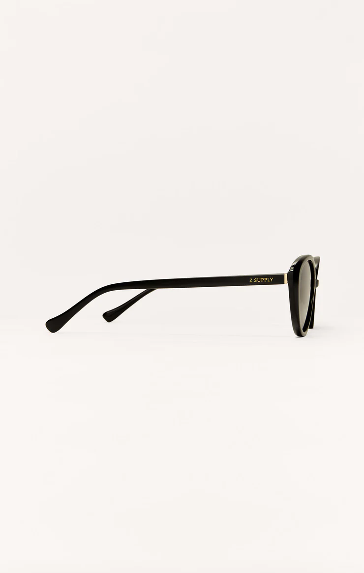 Nouveau Polarized Sunglasses - Polished Black/Grey