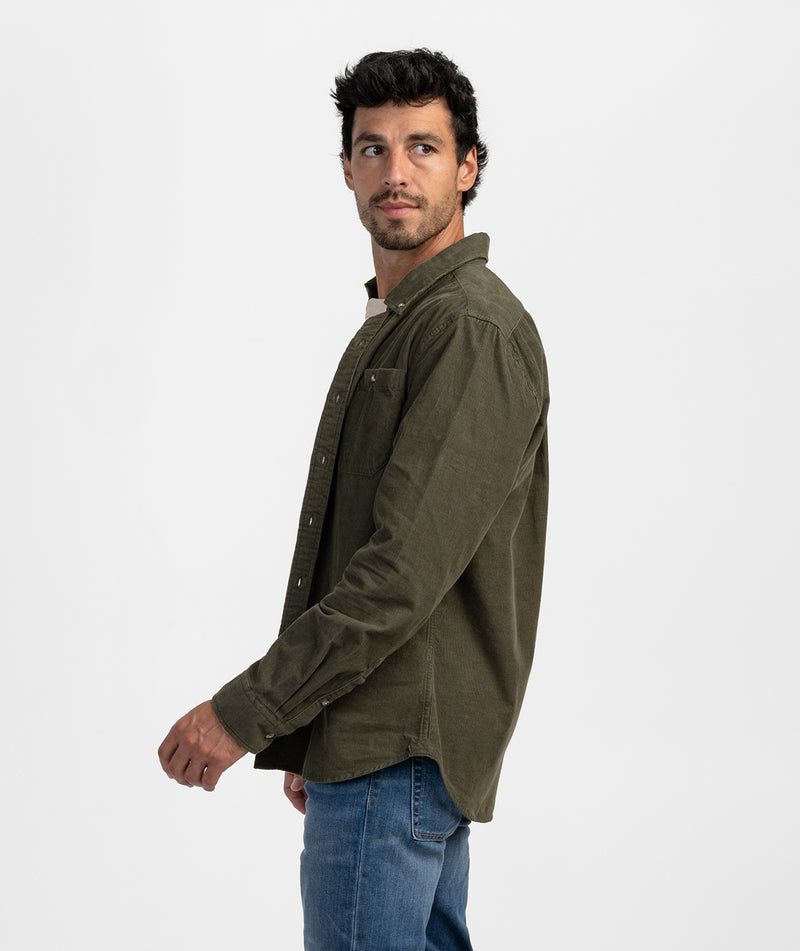 Fieldstone Cord Flannel - Trailhead