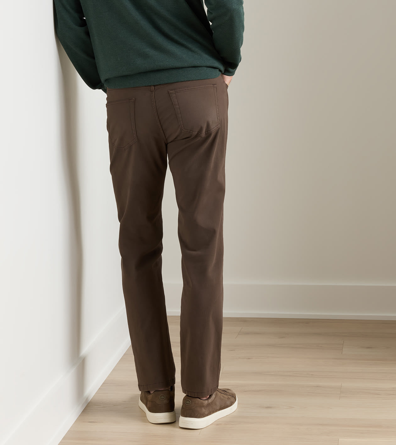 Signature Sateen Five Pocket Pant - French Press
