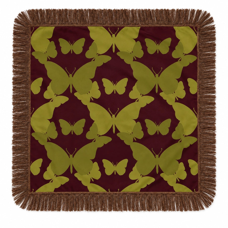 Autumn Flutter Fringe Scarf