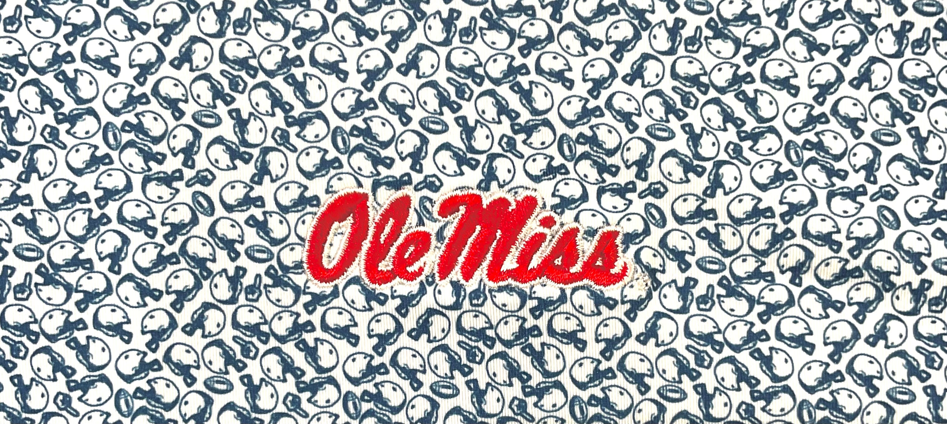 Ole Miss Helmet Havoc Polo - Navy