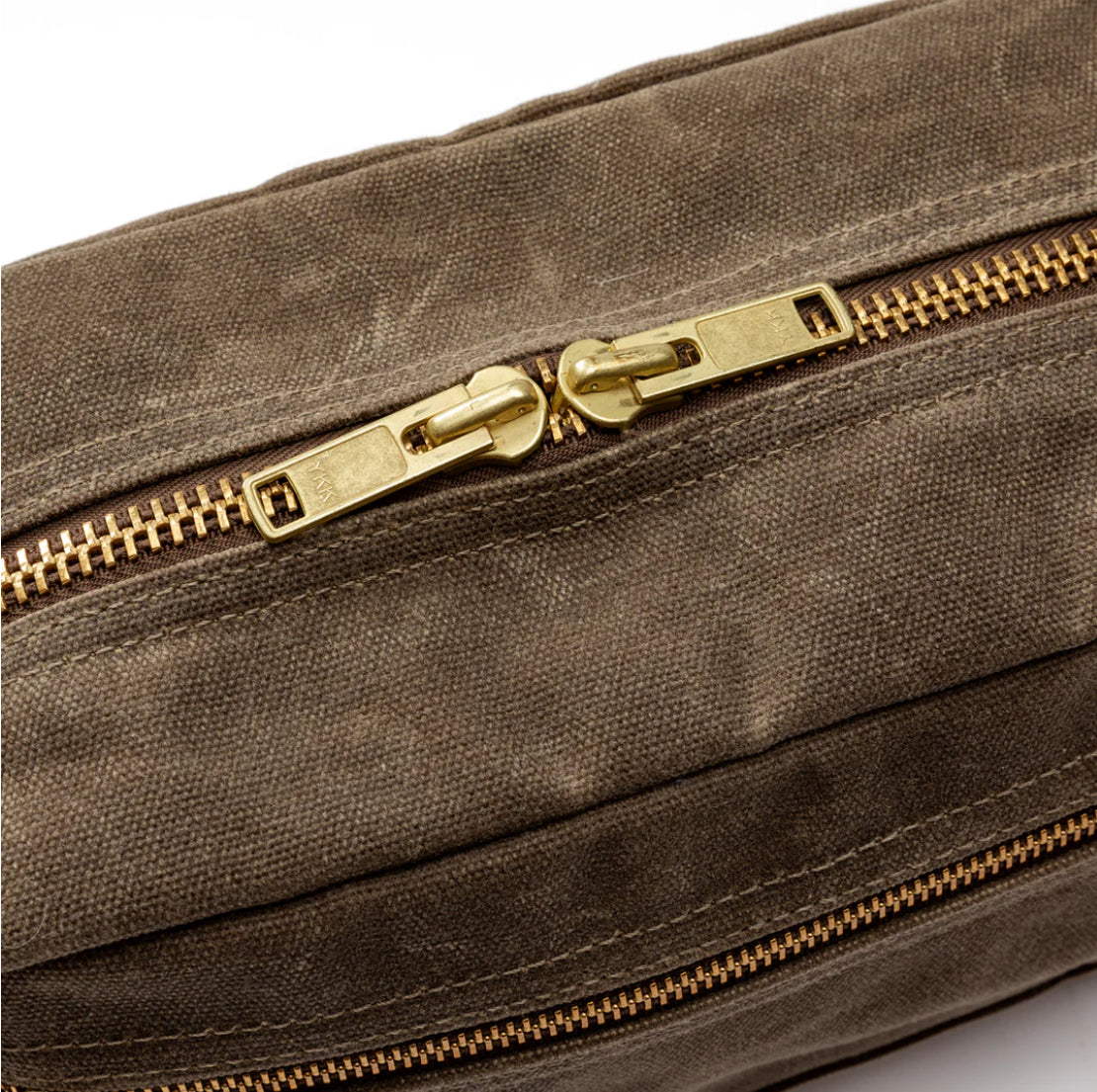 Waxed Canvas Dopp Kit - Field Brown