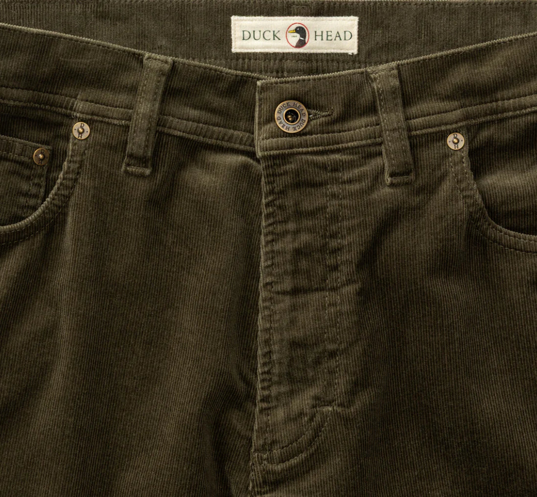 Holston Corduroy Five Pocket - Olive